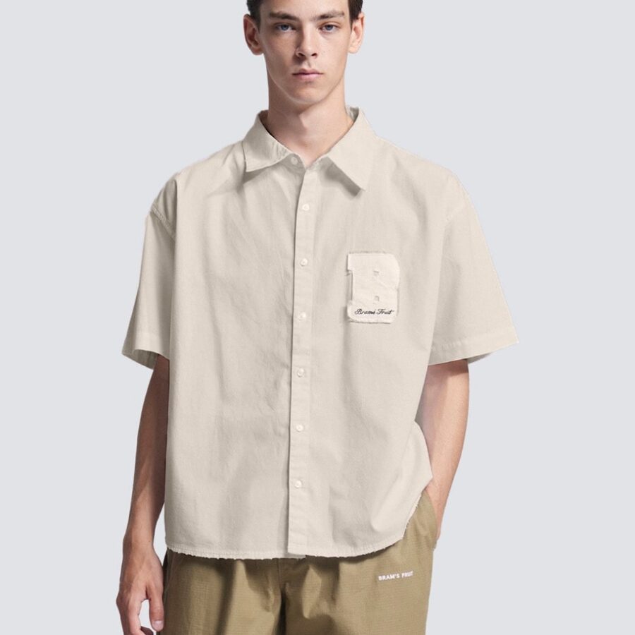 BRAMS FRUIT Shortsleeve Varsity T-Shirt Desert