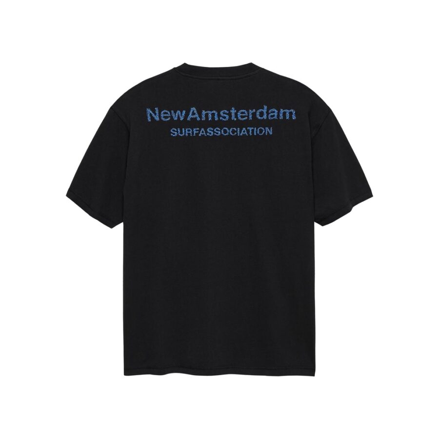 NASA Logo Tee + Black/Acid  Blue