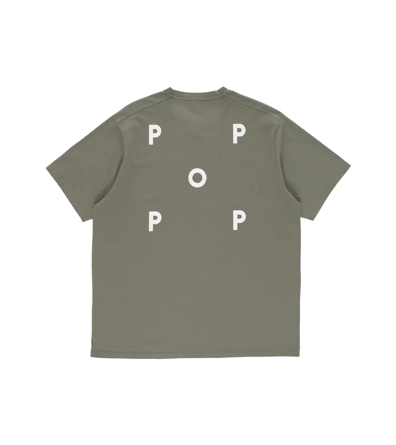 POP Trading Company Logo T-Shirt Agave Green