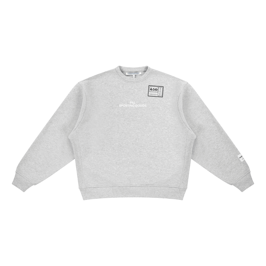 PAL SPORTING GOODS The Cyr Crewneck Light Grey Marl