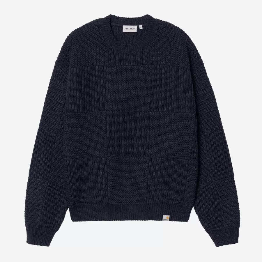CARHARTT WIP Bishop Sweater Dark Navy