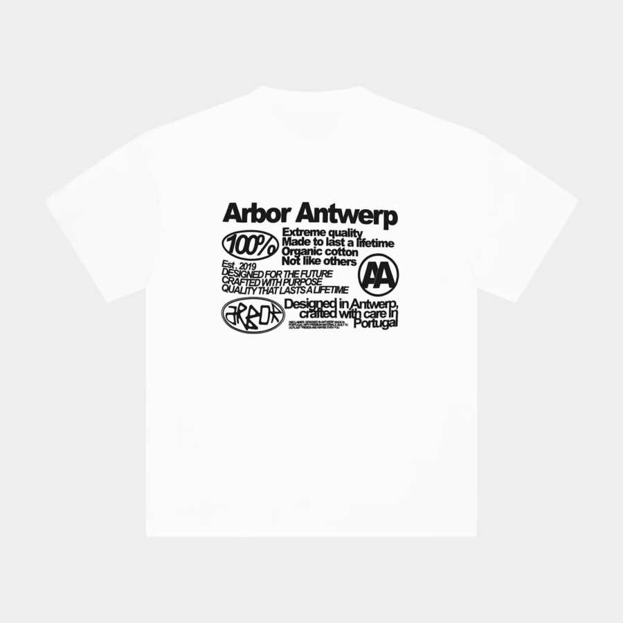 ARBOR ANTWERP Quality Black T-shirt