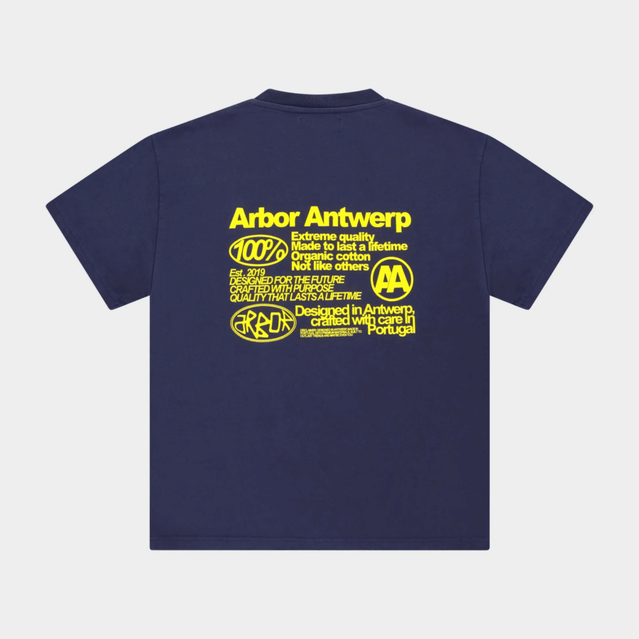 ARBOR ANTWERP Quality Blue T-shirt