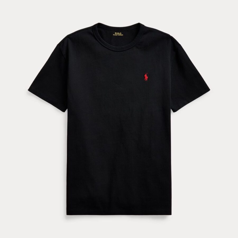POLO RALPH LAUREN Classic Fit Heavyweight Jersey T-Shirt Black
