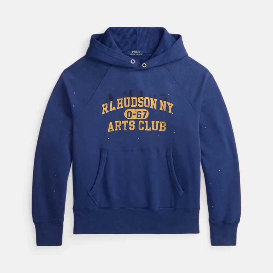 POLO RALPH LAUREN Vintage Fit Fleece Graphic Hoodie