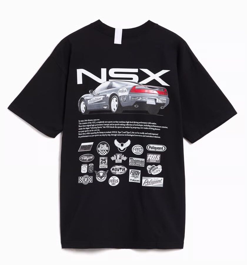 POLIQUANT NSX Sports Tee Black