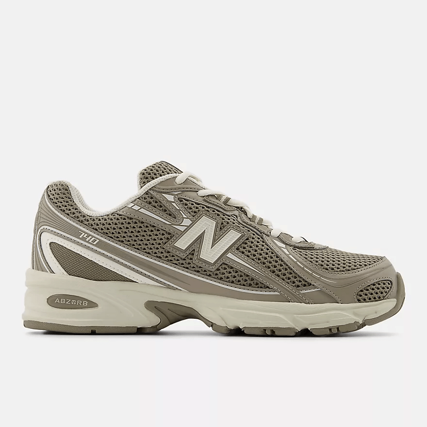 NEW BALANCE 740 Dark Olivine Silver Metallic Sea Salt