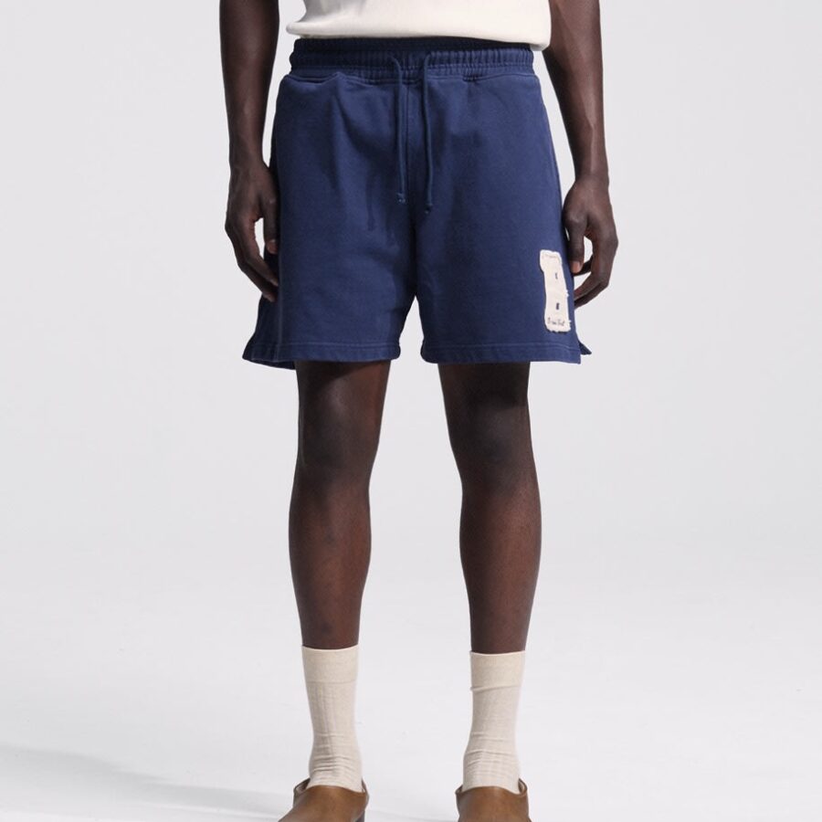 BRAM'S FRUIT Varsity Jogger Short Midnight Blue