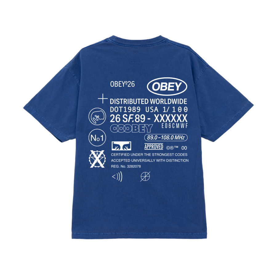 OBEY Code Electric Indigo