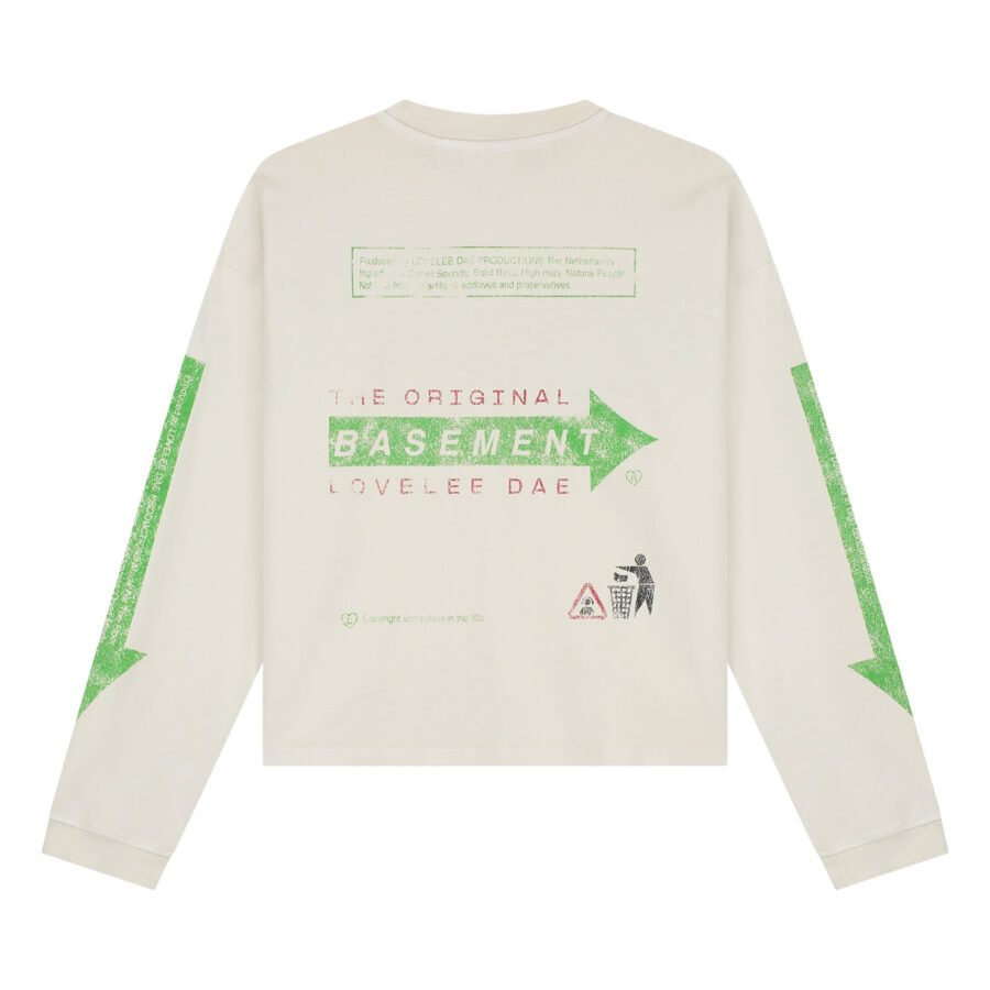 LOVELEE DAE Basement Vintage White L/S