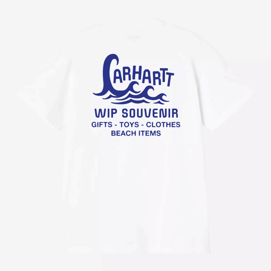 CARHARTT WIP S/S Waves T-shirt White