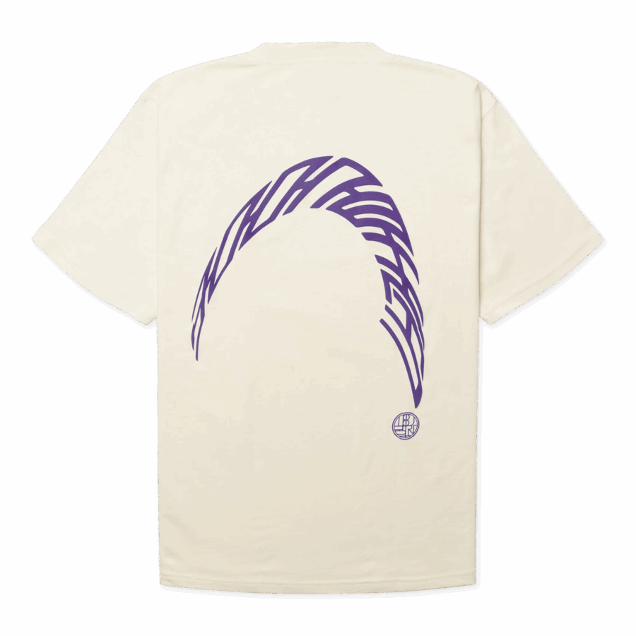 WOODBIRD Baine Warp Tee Off White