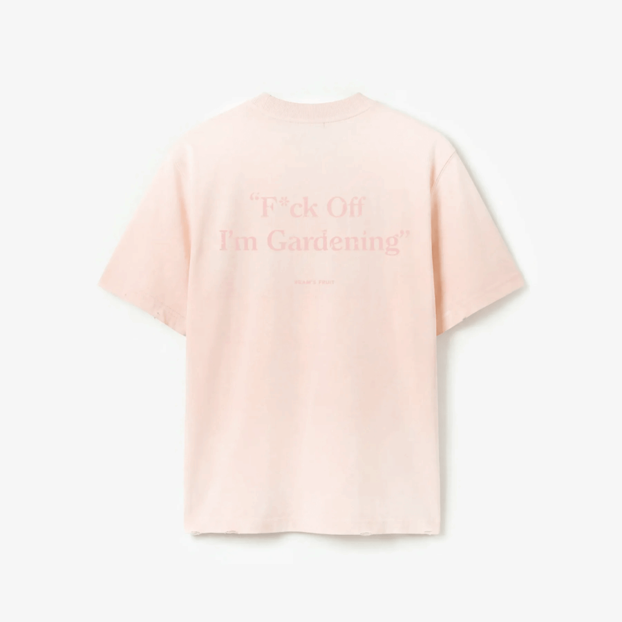 BRAM'S FRUIT Distressed F*ck Off I'm Gardening T-Shirt Strawberry