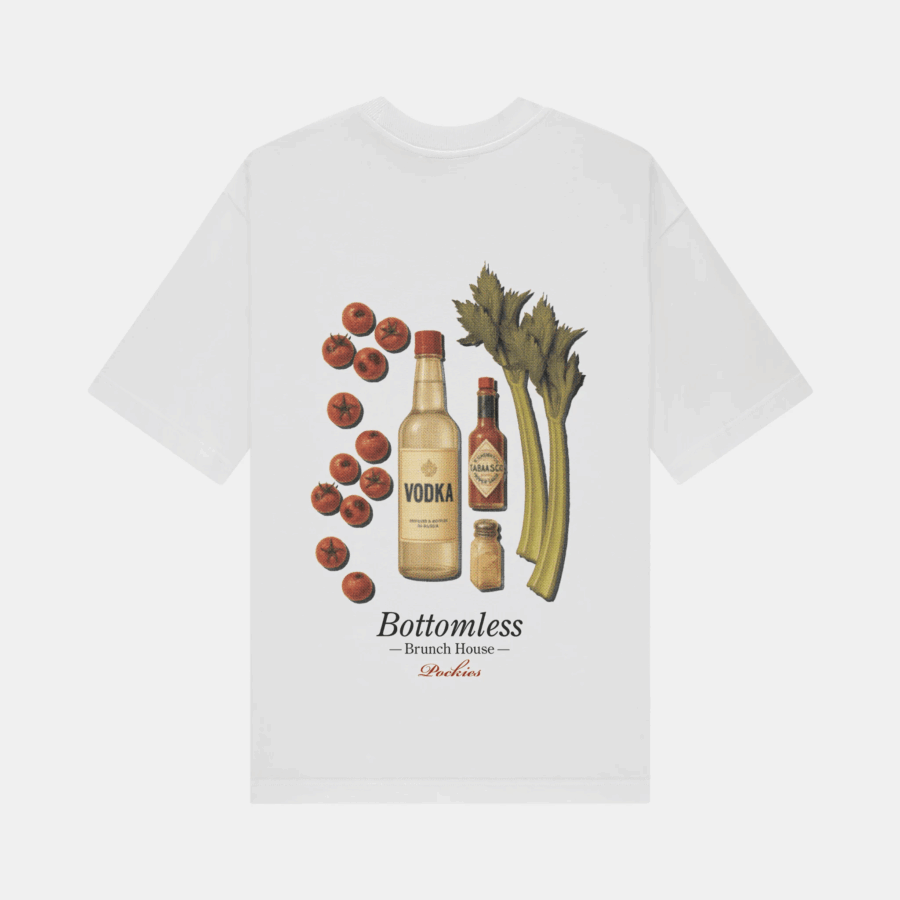 POCKIES BM Tee White